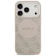 Guess dėklas iPhone 17 Pro telefonui 4G Circle Classic Logo MagSafe, rožinis