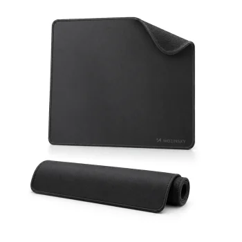 Wozinsky WPD-B350 žaidimų pelės kilimėlis 350x250 mm, atsparus vandeniui, juodas