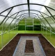 U formos lysvių atitvaras 2 m šiltnamiams, 1.5 x 0.5 x 1.5 m