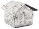 Pet House and Bed for Dogs and Cats, Size M, Beige