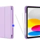 Tech-Protect atverčiamasis dėklas iPad 10.9 2022 su Apple Pen vieta, violetinis