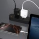 Dudao A28C 45W GaN įkroviklis su USB-C laidu, juodas