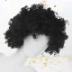 Juodas afro perukas Bakalu AFRO CZARNE vakarėliams