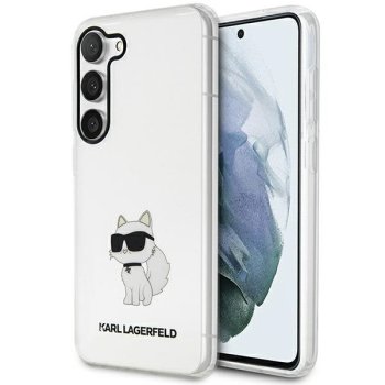Karl Lagerfeld permatomas dėklas Samsung Galaxy S23+ telefonui