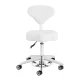Kosmetologinė kėdė-taburetė Azzurro 156-F Bump-Up, balta