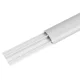 Aliumininis kabelių kanalas Maclean MC-814 S, 62x20x750 mm, sidabrinis