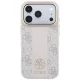 Guess 4G Stripe Round and Classic Logos MagSafe dėklas iPhone 17 Pro / 18 Pro, rožinis