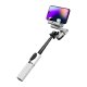 Aochuan Smart M1 Pro vaizdo stabilizatorius su RGB apšvietimu, baltas
