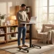Adjustable Mobile Laptop Desk 70x48 cm White ModernHome