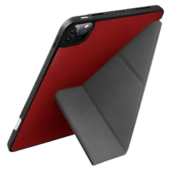 Atverčiamasis dėklas Uniq Transforma, skirtas iPad Pro 11" (2021), raudonas