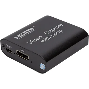 HDMI vaizdo fiksavimo plokštė su Loop funkcija, 4K 30Hz / 1080p
