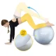 Gymnastics and Rehab Ball 4FIZJO Reh Ball 85 cm, Grey