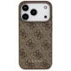 Guess 4G Classic dėklas skirtas iPhone 17 Pro / 18 Pro, rudas