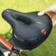 Trizand 00020987 Bicycle Saddle with Suspension and Cover, Black