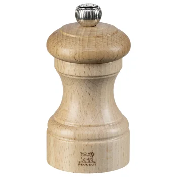 Peugeot Bistro pipirų malūnėlis 10 cm, buko mediena, natūralus medis