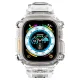 Apsauginis dėklas su dirželiu Apple Watch Ultra 49mm Spigen Rugged Armor Pro, skaidrus