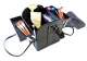 Cosmetic Accessories Case Bag Organizer in Shiny Black