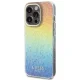 Guess dėklas iPhone 15 Pro telefonui IML Faceted Mirror Disco Iridescent, įvairiaspalvis