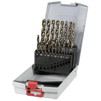 Metalo spiralinių grąžtų komplektas Bosch HSS-Co 1-10 mm, 19 vnt.