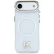 Karl Lagerfeld IML K Head Logo MagSafe dėklas telefonui iPhone Air, skaidrus