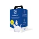 Belaidės TWS ausinės 3mk FlowBuds 6.0 su spaustuku, Bluetooth 6.0, baltos