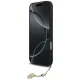 Guess 4G Charms Collection MagSafe dėklas iPhone 17 Pro Max, juodas