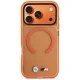 BMW M IML Metal Logos MagSafe dėklas, skirtas iPhone 17 Pro Max, Pro Orange