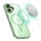 Tech-Protect MagMat MagSafe dėklas skirtas iPhone 17, skaidri žalia