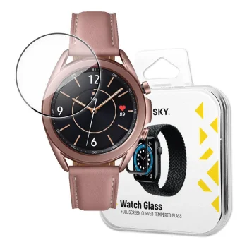 Hibridinis apsauginis stiklas Wozinsky Watch Glass laikrodžiui Samsung Galaxy Watch 3 41 mm, juodas