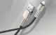 Baseus Cafule USB to Apple iPhone Lightning laidas, 2.4A, 2m, baltas