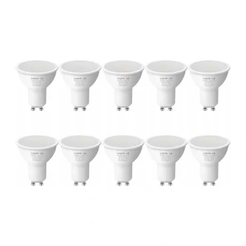 LEPRO GU10 LED lemputės 4.5W (50W) 345 lm 2700K 100° 10 vnt. (200081-WW-EU-10)