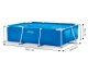 Karkasinis baseinas Intex 28271, 260x160x65 cm