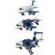 Foldable Police Plane - Parking Lot 23131