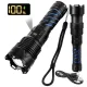 Taktikinis LED žibintuvėlis Trizand 26949, 1500 lm, 5000 mAh, juodas