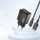 Dudao A23 USB įkroviklis 2.4A, juodas