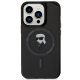 Karl Lagerfeld iPhone 14 Pro Max Case IML Ikonik MagSafe, Black