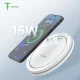 Bedside Lamp with Wireless Charger T-Phox SL-603 15W, white