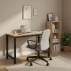 Modernhome Computer Desk 120x60 cm, Light Oak