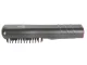 Cordless 2-in-1 Electric Hair Straightener Brush, Grey
