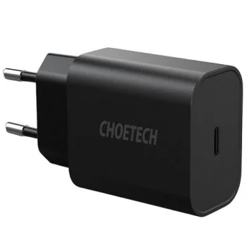 Choetech USB-C tinklo įkroviklis, 25W, PD 3.0, Juodas