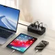 Prailgintuvas Tech-Protect PC3X6, 3 lizdai + 3xUSB-A + 3xUSB-C, 200 cm, juodas