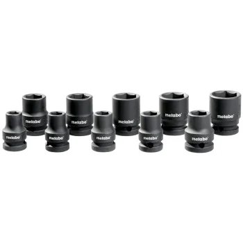 Metabo 628831000 smūginių galvučių komplektas 1/2", 10 vnt.