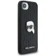 Karl Lagerfeld Monogram Karl Head Pin dėklas skirtas iPhone 16e, juodas