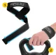 4FIZJO traukos diržai mirties traukai Deadlift Straps, juodi