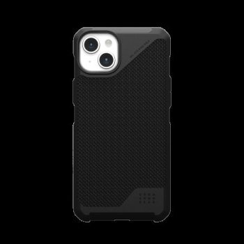 UAG Metropolis LT MagSafe dėklas iPhone 15 Plus telefonui, Kevlar Black