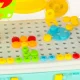Žaislinis įrankių rinkinys su suktuvu ir konstruktoriumi lagamine, 258 detalės