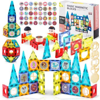 Ricokids RK-768 Magnetic Building Blocks Set