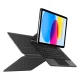 Dėklas su klaviatūra Tech-Protect iPad 10.9\" 2022 / 11\" 2025, juodas