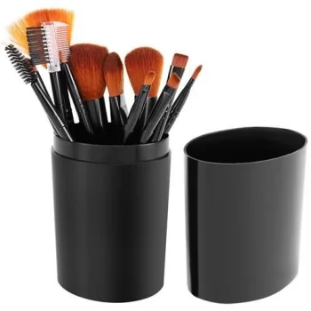 Makeup Brush Set 12 pcs, Black