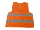 High Visibility Safety Vest XXL for Roadside Emergencies, Orange